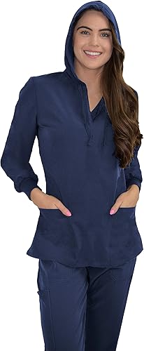 Miniatura 7 de GT Performance Chaqueta de uniforme médico con capucha para mujer