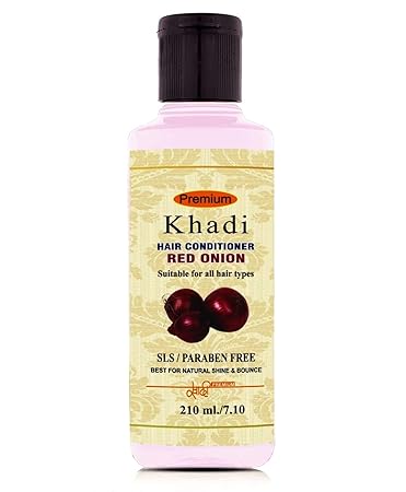 Sonbhadra Khadi Red Onion Hair Conditioner For Hair Growth SLS and Paraben Free - 210ML