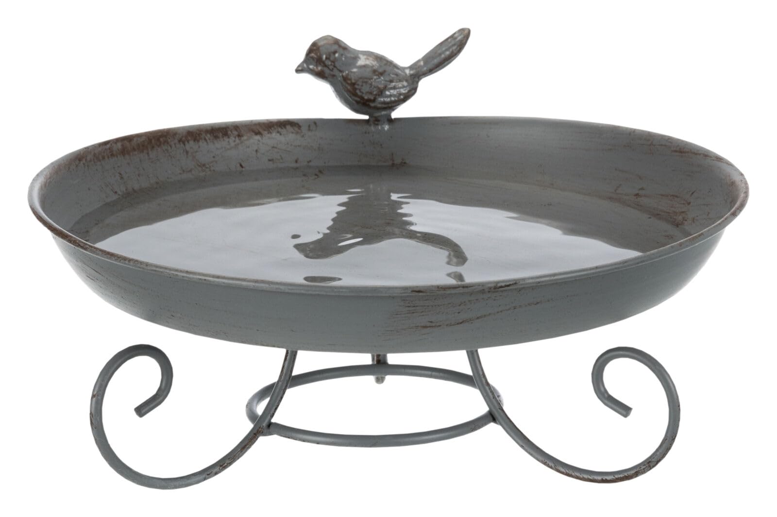 TRIXIE Baignoire - 800 ML et ø 22 cm - Gris - pour Oiseau