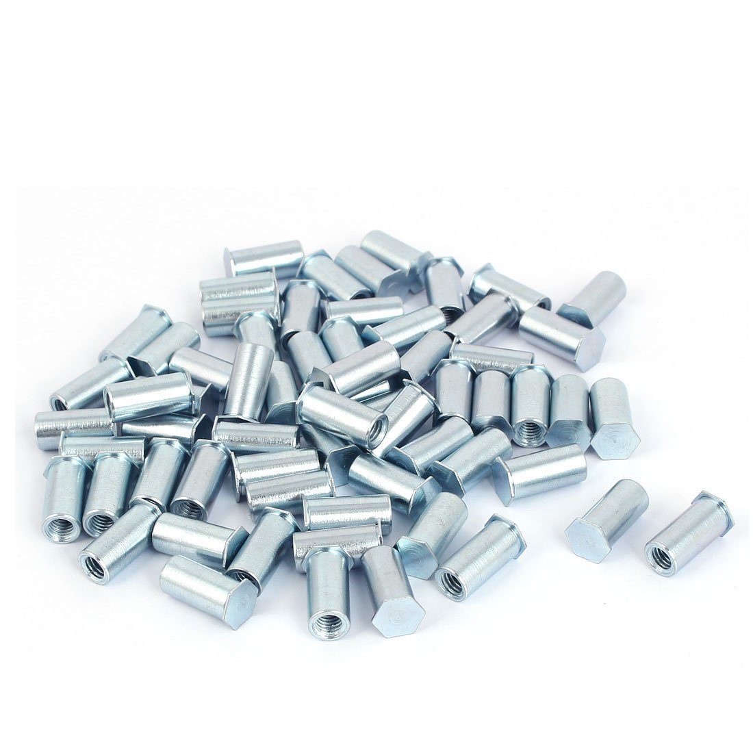 3NH® M5x15mm Hex Head Zinc Plated Carbon Steel Blind Self Clinching Standoff 50pcs-image-21