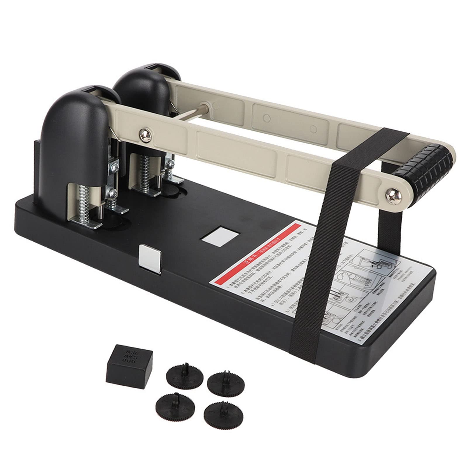 Yinhing Perforatrice a 2 Fori per Risparmio di Manodopera Manuale da 150 Fogli per Forniture per Ufficio e Scuola Punzonatrice Facile da Usare per 150 Pagine