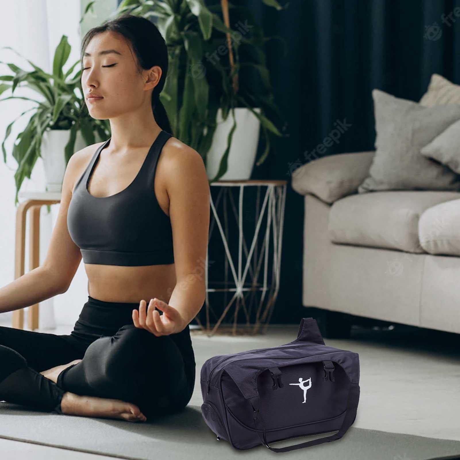 Amazon.co.jp: 女性用ヨガジムバッグ - ヨガ ピラティス マット バッグ
