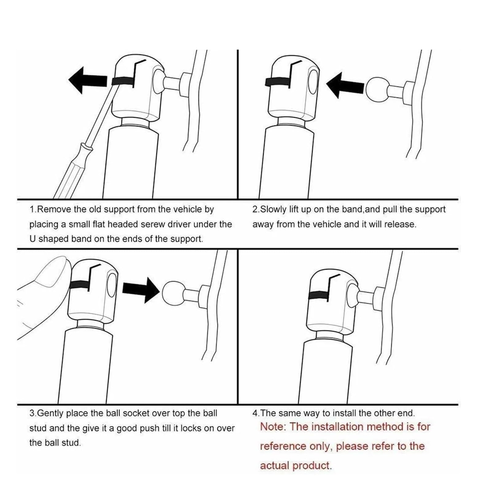 Capot Avant Ressort pour Benz W163 ML320 ML350 ML430 ML500 1998-2005 Ressorts À Gaz Support De Levage Structures Capot Supports Jambe Force Amortisseur