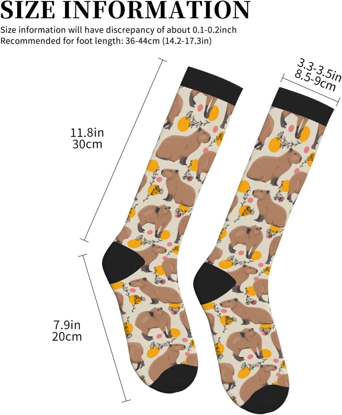 Compression Socks For Women & Men Circulation 15-20 Mmhg Knee High Best Support For Travel Running Athletic - Image 8