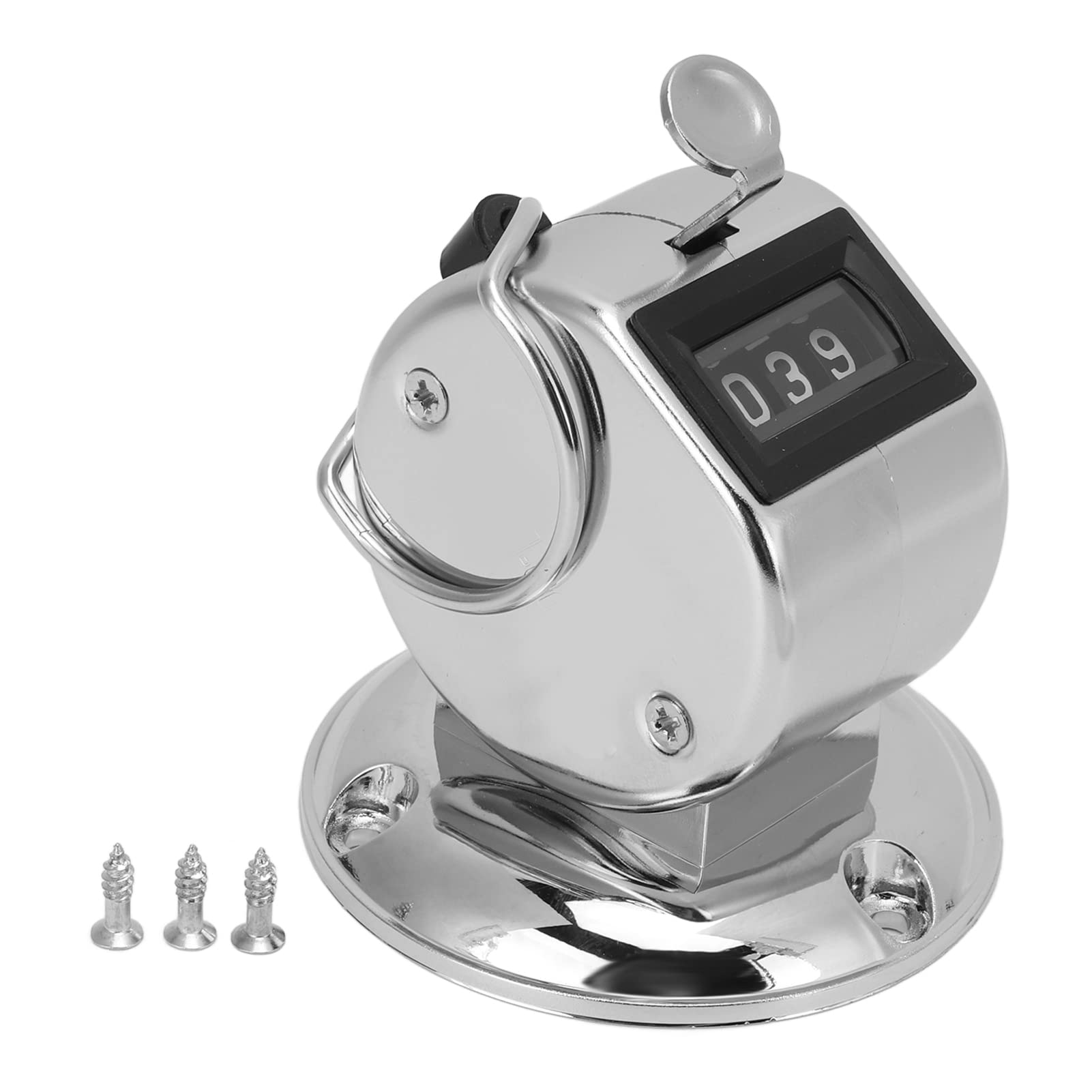 Hapivida 4-stelliger Handzähler - Manueller Klicker Counter Für Sport & Events