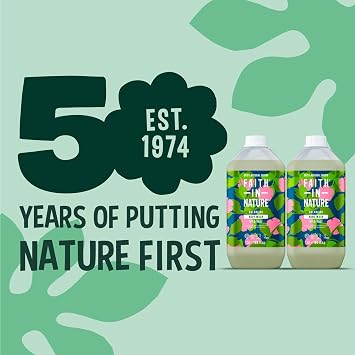 FAITH IN NATURE Natural Hand Wash & Body Wash Set - Vegan & Cruelty Free, No SLS or Parabens - 2 x 169 fl oz Value Bundle Pack, Wild Rose