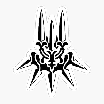 Pack of 2 3" Stickers - Nier Automata Yorha Sticker Graphic - Die Cut Sticker, High Resolution Top Grade Vinyl