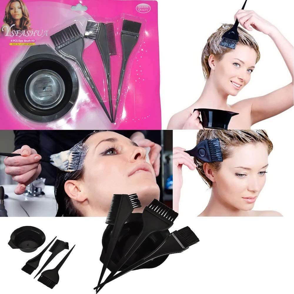 Prime Professional Hair Dye Brush Kit For Saloon And Parlour Use for Men and Women Black Pack Of 1 - Image 3 thumbnail