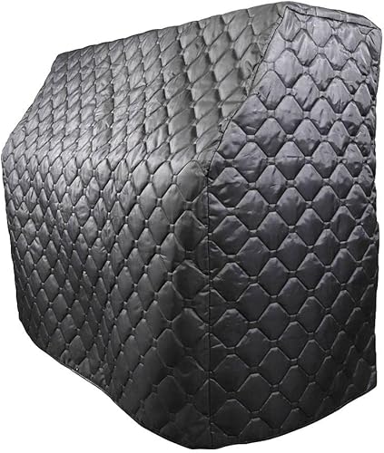 -Cubierta vertical para piano-Forro de algodón grueso, impermeable, a prueba de polvo, protector solar, anticolisión-protección del piano, cubierta