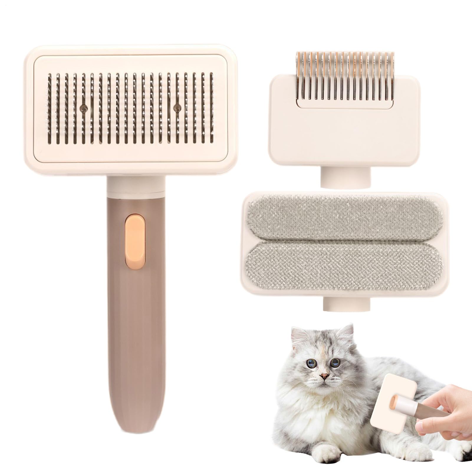 Brosse pour chaton et chiot idéal pour le bain et le spa - 8