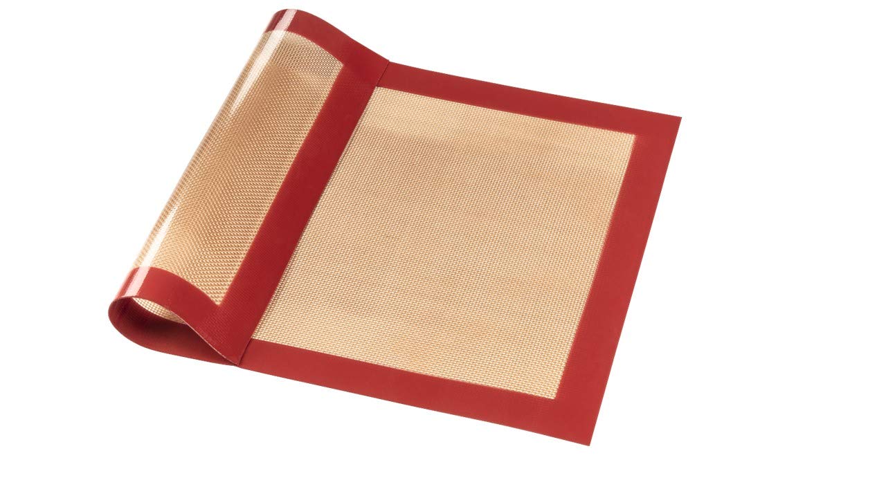 Backmatte, Silikon + Silikon Teigroller Antihaft Nudelholz Teigausroller Fondant Kuchen