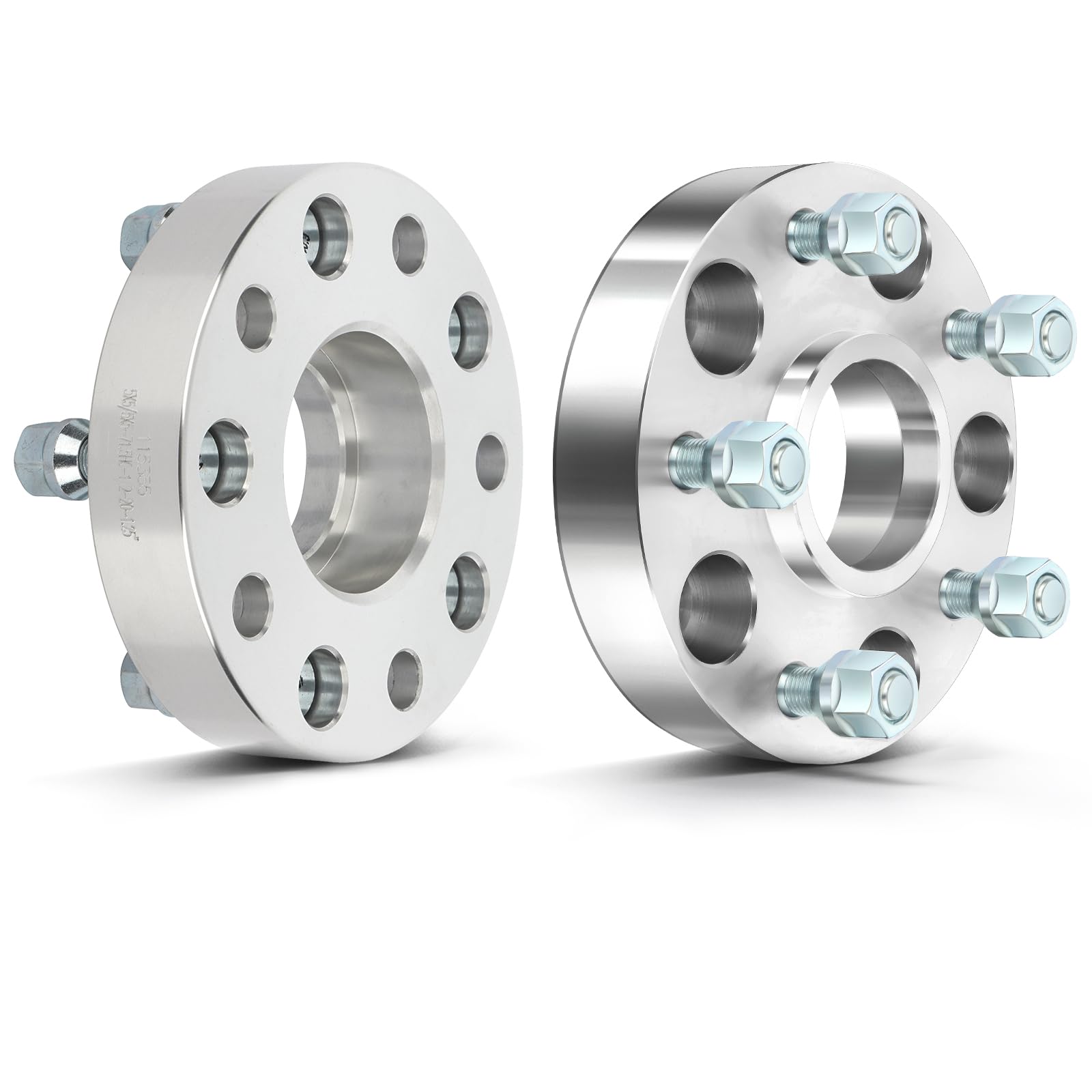 SCITOO 2Pcs 5x5 Wheel Spacers 1.25 inch for Jeep for Grand Cherokee Silver