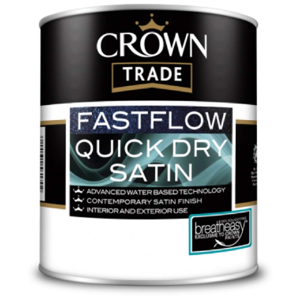 Crown 2.5ltr Trade QD Fastflow White Satin