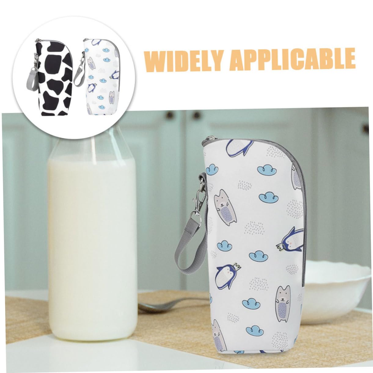 UPKOCH 6stücke Isolierte Milchflaschen-Taschen Tragbare Babyflaschen-aufbewahrungstaschen Für Unterwegs Schützen Milch Vor Temperaturschwankungen Für Neue Eltern