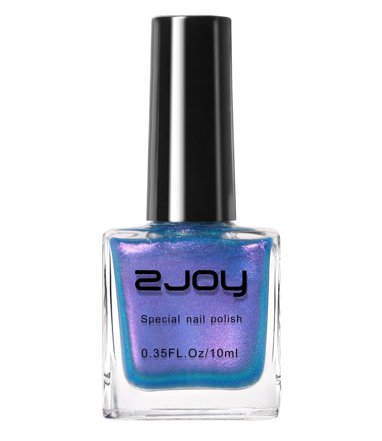 DouborQChameleon Nail Polish Holographic Glitter Nail Polish Shimmer Iridescent Chrome Nail Art Varnish (ZJ 03)