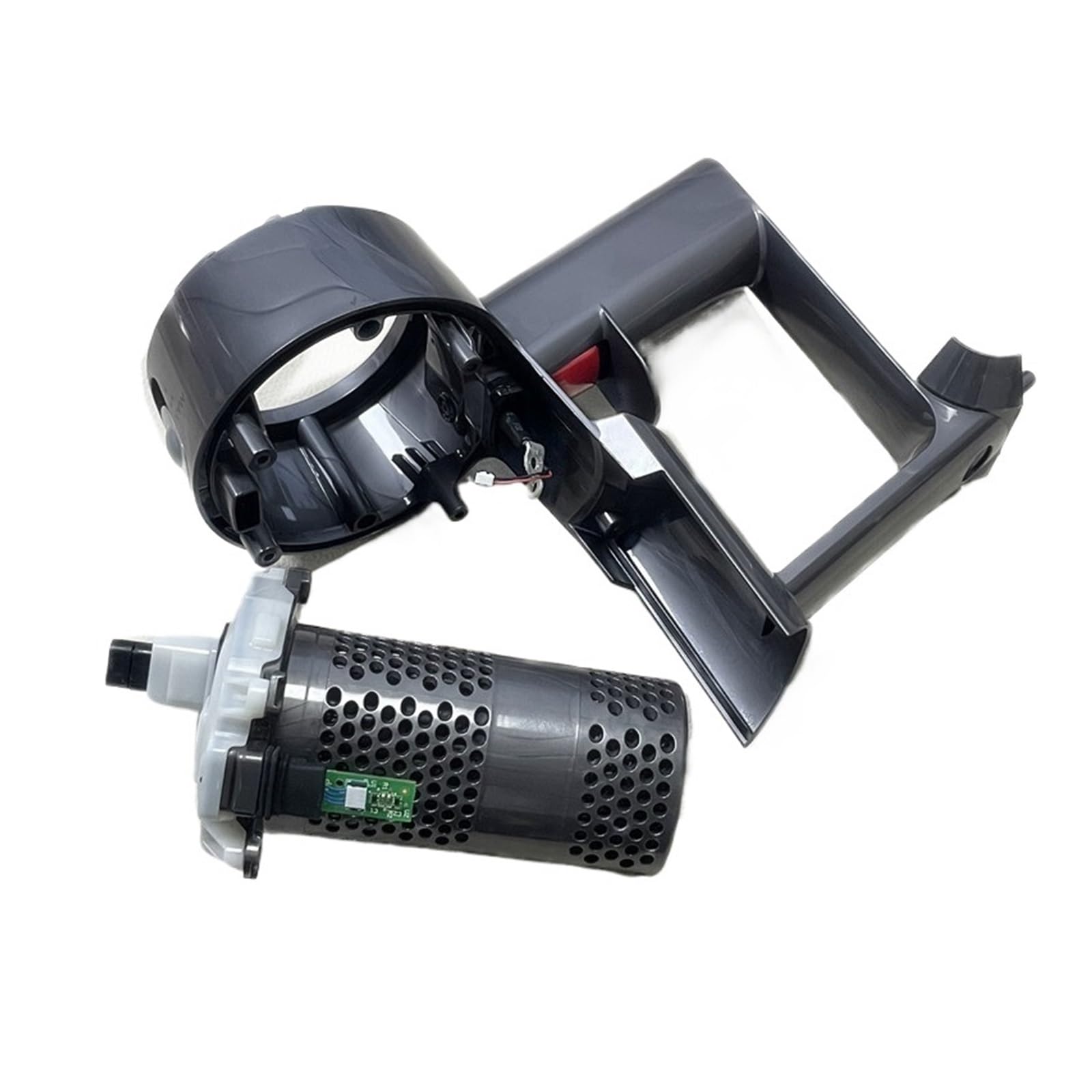 Motor Principal, Compatible con Dyson, V10 SV12 | Repuesto para aspiradora de motor y carcasa de mango, metal y plástico ABS(Motor add Handle)
