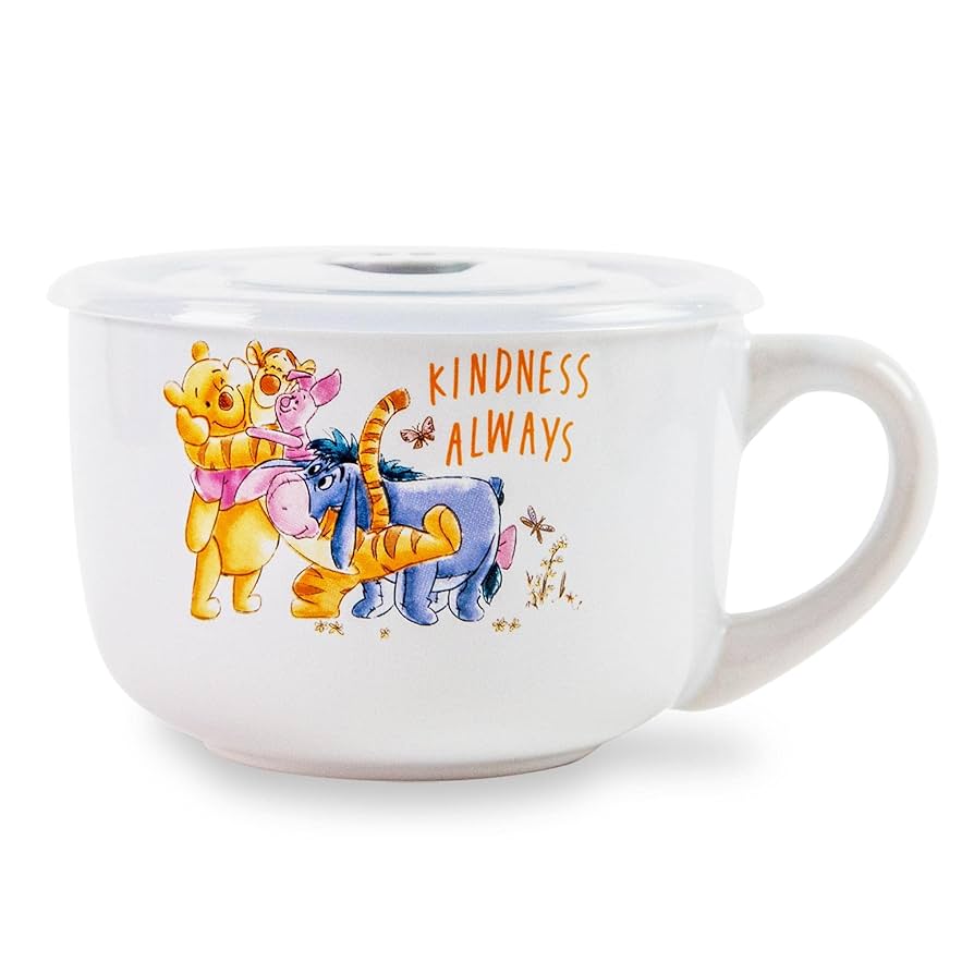   THE Winnie the Pooh　スープ皿 Silver Buffalo Disney Winnie The Pooh And Friends Ceramic