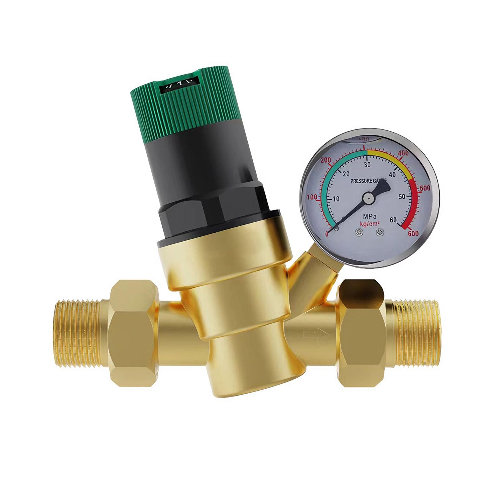 DN15 Wasserdruckregler-Ventile sorgen für stabile Durchflusse, verhindern Lecks, einfache Sicherheitsventile für Hauswassersysteme