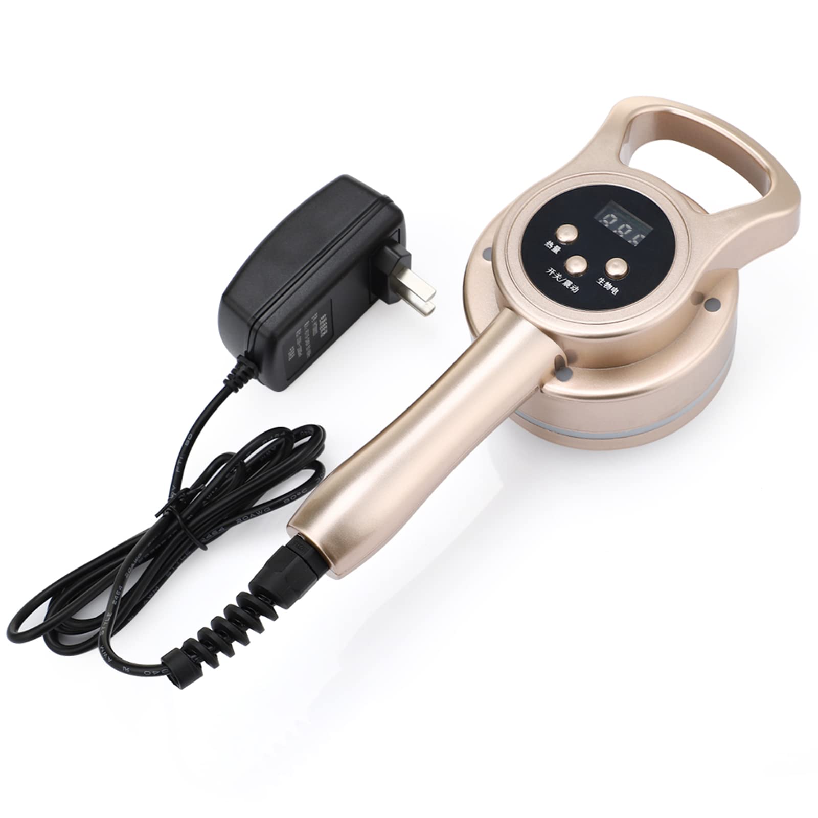 DENZED Smart Meridian Massage, Heating Meridian Brush Massager Anti Cellulite Electric Body Slimming Physiotherapy Fat Burner Neck And Shoulder Massage Brush