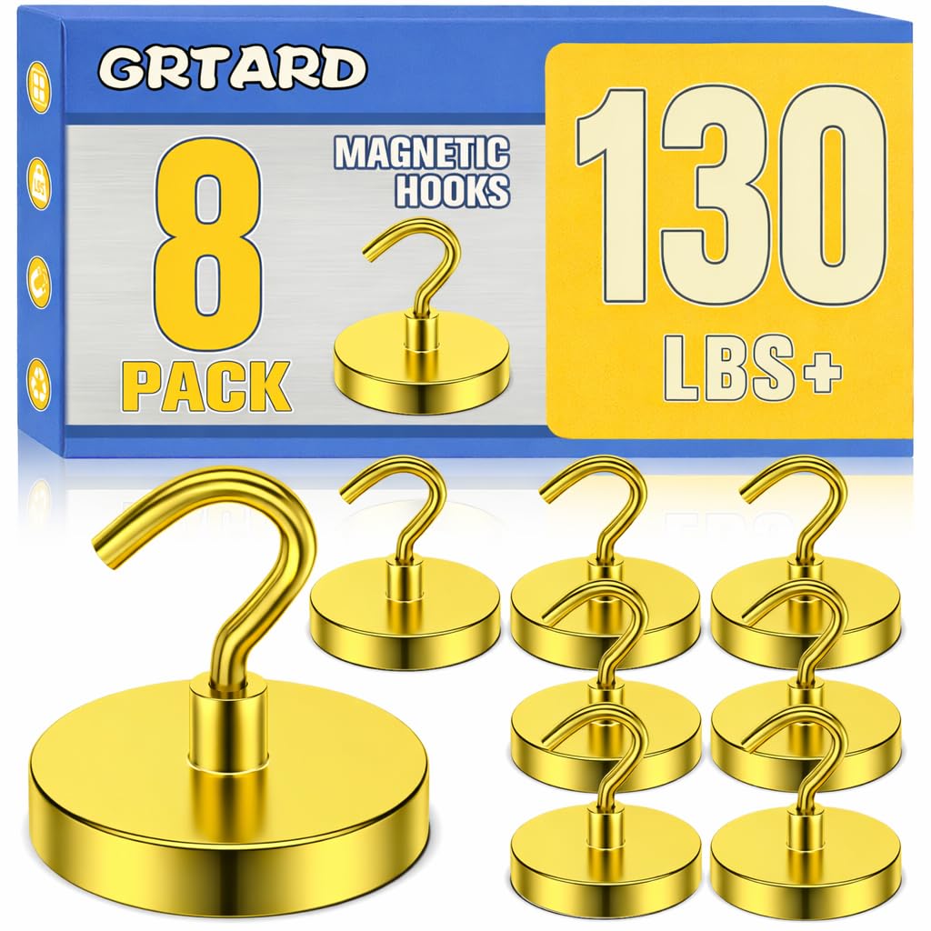 Heavy Duty Magnetic Hooks - 20 Pack -29 Heavy Duty Magnetic Hooks - 20 Pack -29