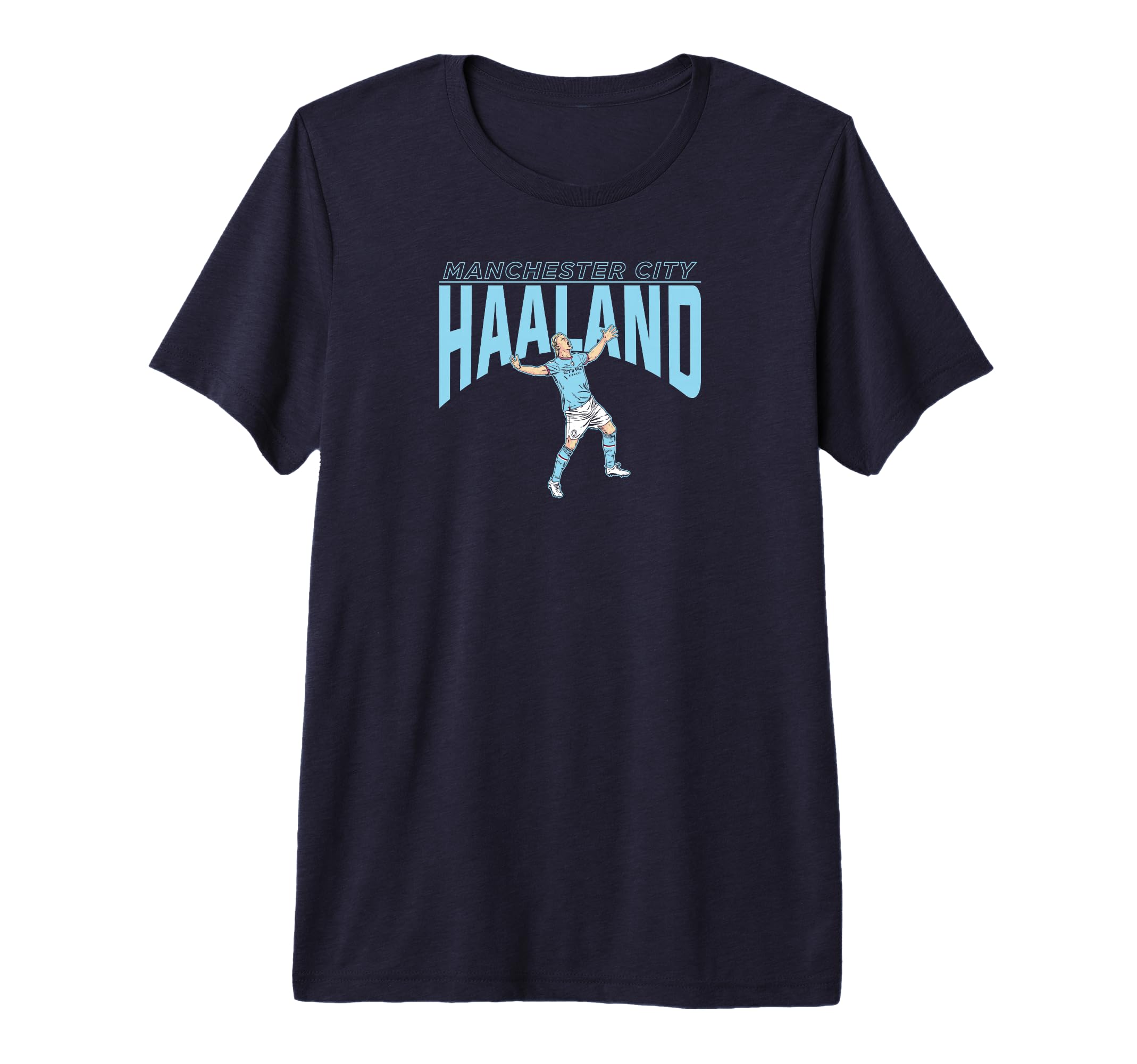 Erling Haaland - Manchester City Premium Tri-Blend T-Shirt