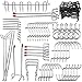 Pegboard Hook Assortment 51-Piece by Calax