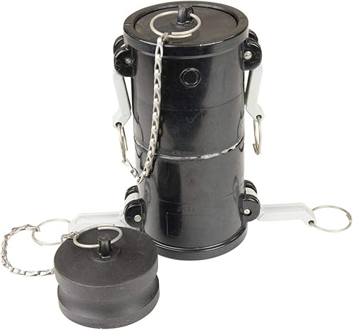 Lippert Accesorio de bloqueo de leva doble hembra extiende tu manguera de alcantarillado fácilmente, sello confiable y sin fugas, incluye dos