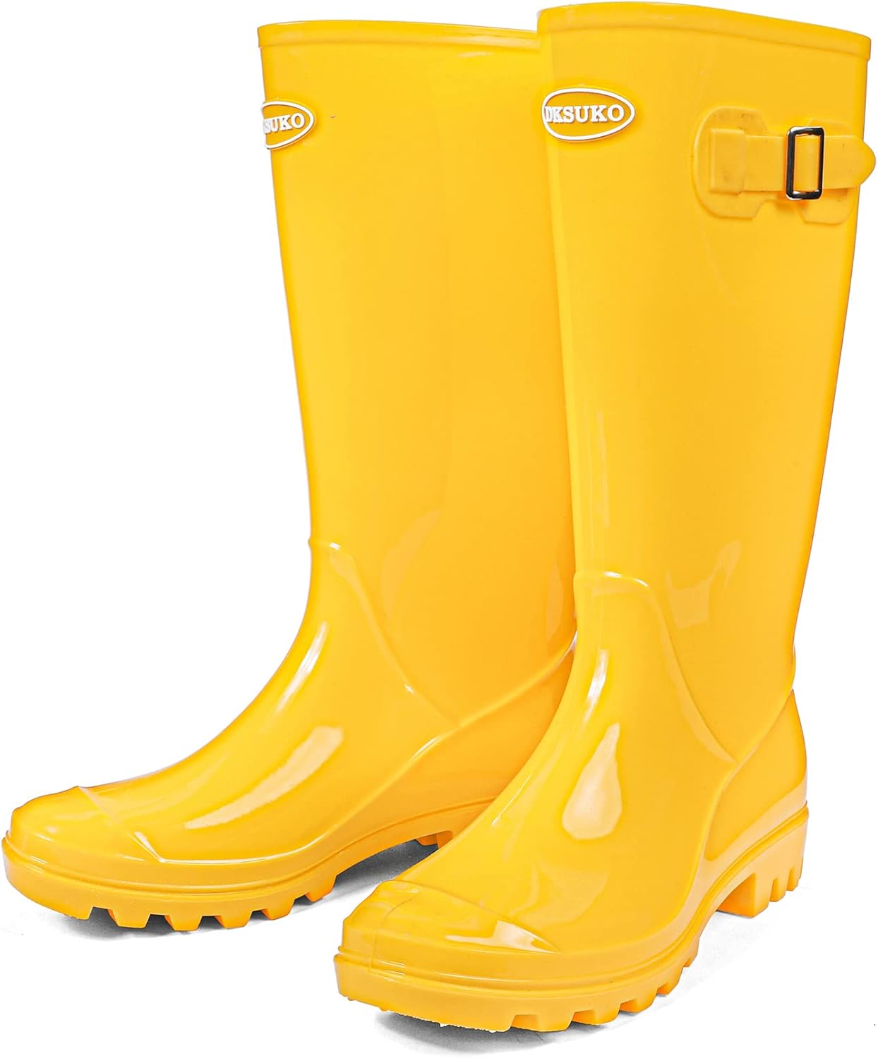 DKSUKO Women's Tall Rain Boots Garden Boots Nigeria Ubuy