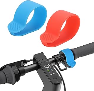 TOMALL Scooter Accelerator Protective Cover Silicone Decorative Case Compatible with Max G30 Electric Scooter (Red + Blue)