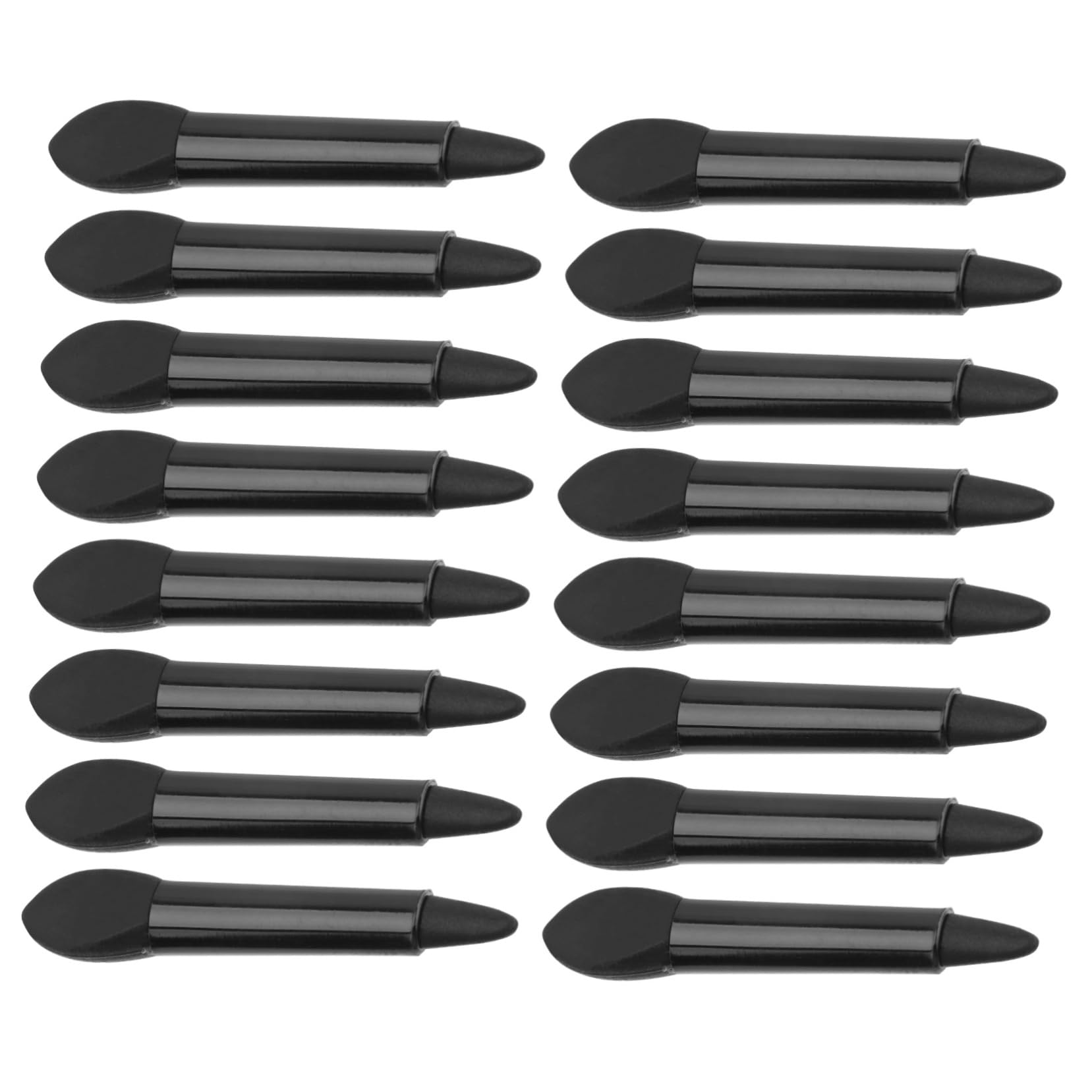 Beavorty Lip Makeup Supplies 20pcs Double-ended Lip Brush Silicone Brush Applicator for Face Mask