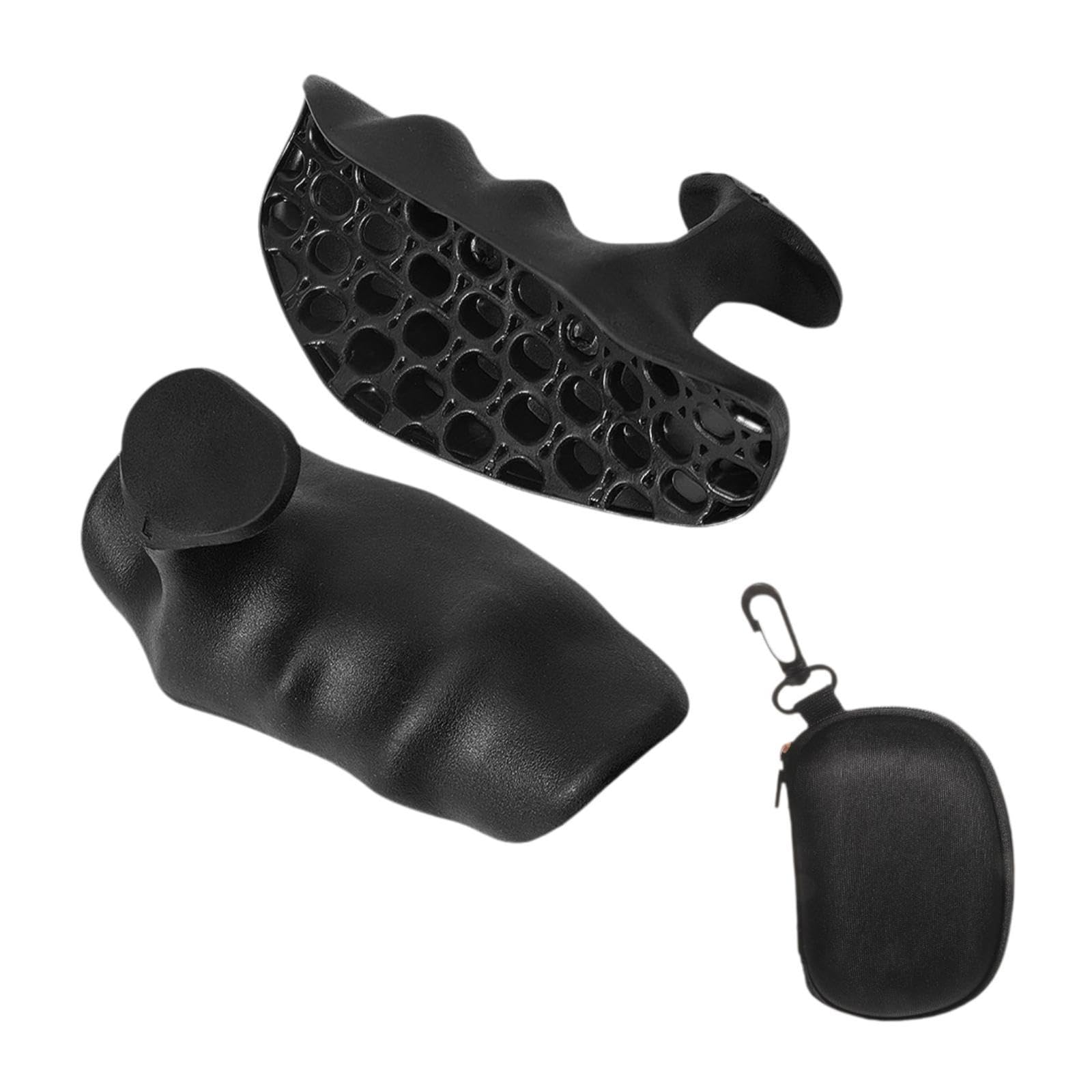 ATORSE 2Pcs Gym Weight Lifting Grips Gym Gloves for Pull Ups Men Women Bodybuilding-image-5