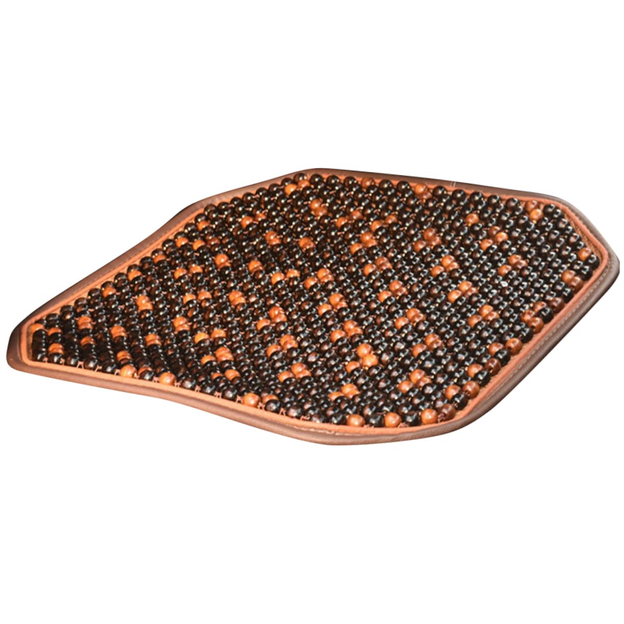 1pc Car Seat Covers Car Cushion Seat Beaded Car Seat Covers Front Covers Cooling Office Chair Cushion Car Driver Cushion Seat Cushion Summer Seat Cover Wood Bead Seat Cover Car Mat