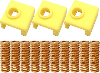 iplusmile Impressoras 3D Impressoras 3D Molas de nivelamento de 20 x 50 cm com capa de bloco de aquecedor de meias de silicone para impressão 3D impressora 3D moldes de silcone moldes de silicone moldes de silicone