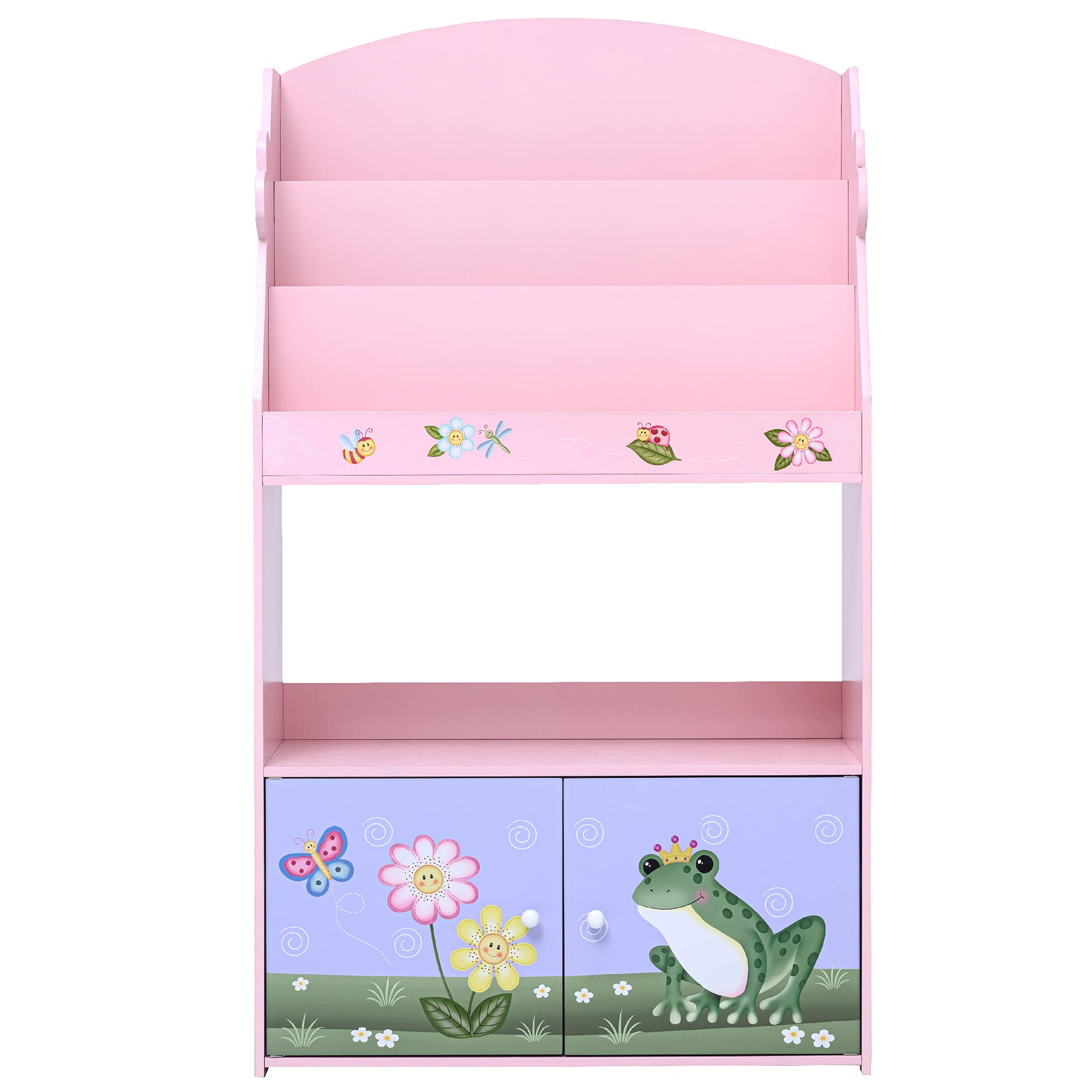 Fantasy Fields Magic Garden Kinder 3-stufiges Bücherregal aus Holz und Schublade Mehrfarben
