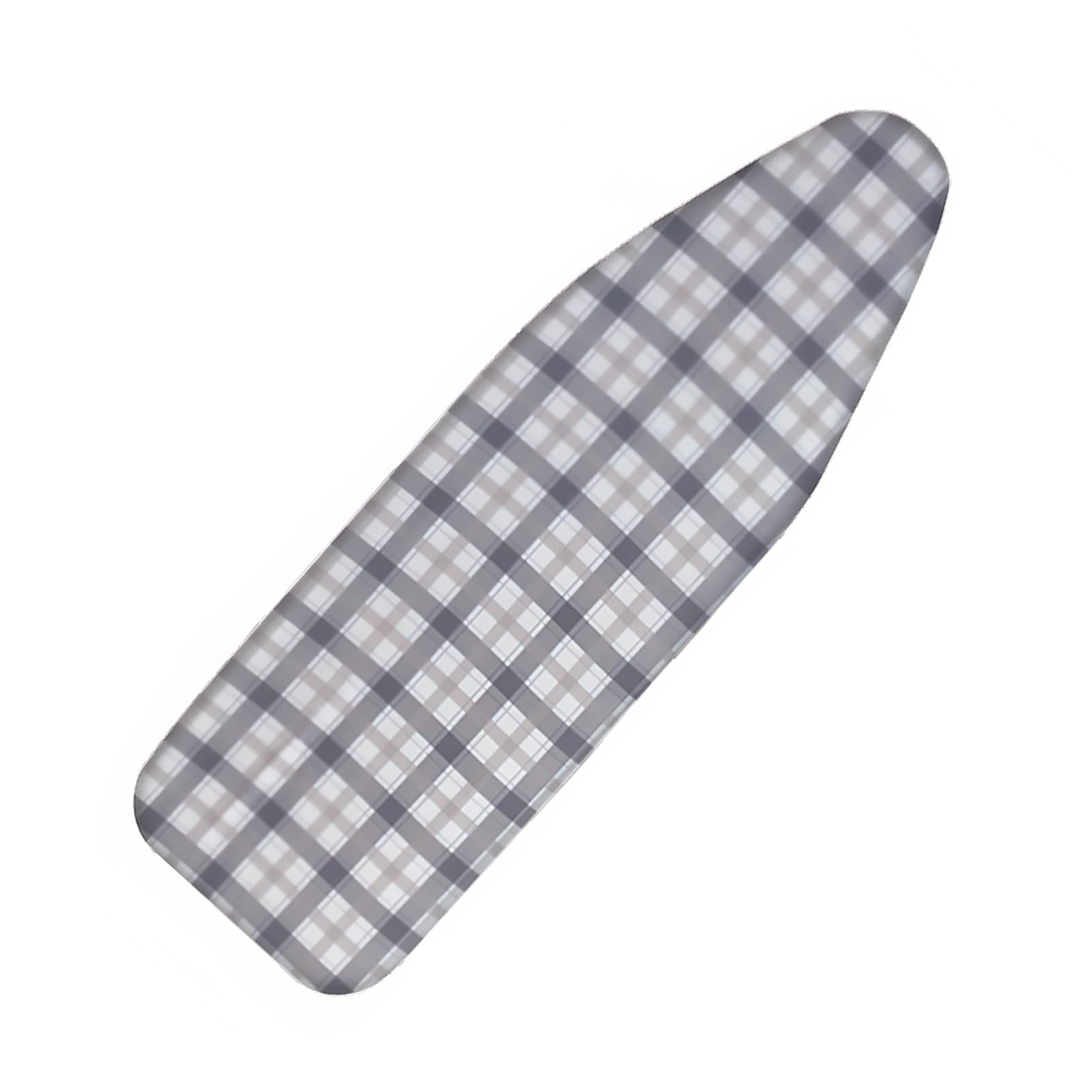 Funda elástica para tabla de planchar de 130 x 50 cm, parte superior de algodón para un planchado rápido y fácil, color marrón, se adapta a tablas estándar (39.3 pulgadas de largo x 15.3 pulgadas de