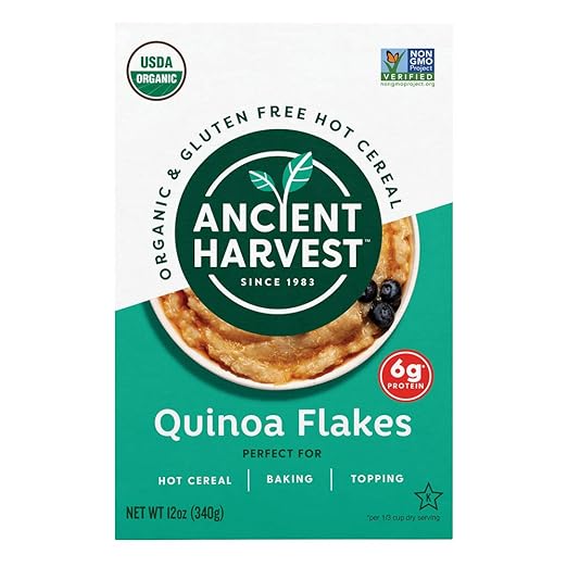 Ancient Harvest Organic GlutenFree Quinoa Flakes, A