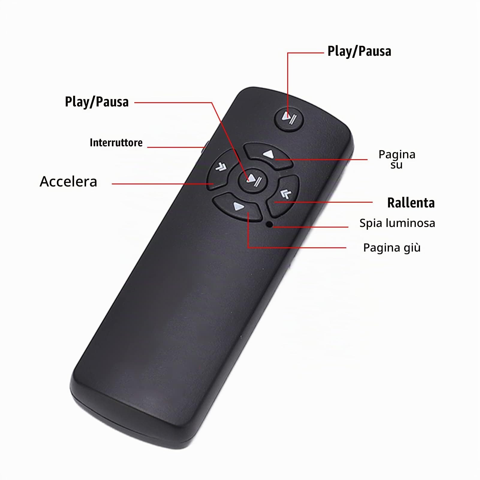 Bewinner Teleprompter con Telecomando, Teleprompter Portatile Pieghevole con Anello Adattatore da 49 Mm, 52 Mm, 58 Mm, 62 Mm, 67 Mm, 72 Mm, 77 Mm per Fotocamera SLR Tablet Smartphone