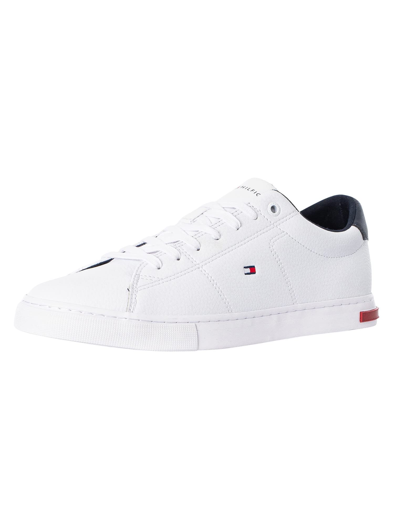 Tommy Hilfiger Hombre Vulcanized Sneaker Essential Leather Detail Vulc Zapatillas