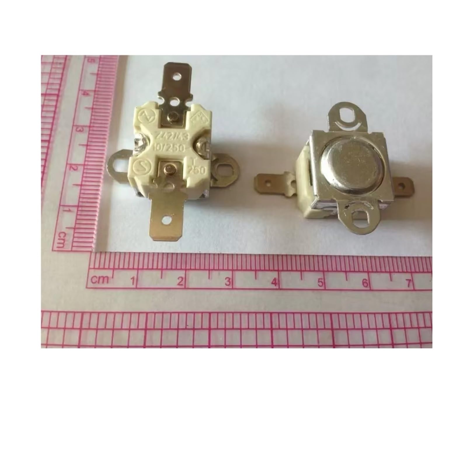 5PCS/10PCS Interruttore Termostatico In Ceramica Z42/43 – 250V 10A Normalmente Chiuso, 250°C, Per Elettrodomestici E Industriale