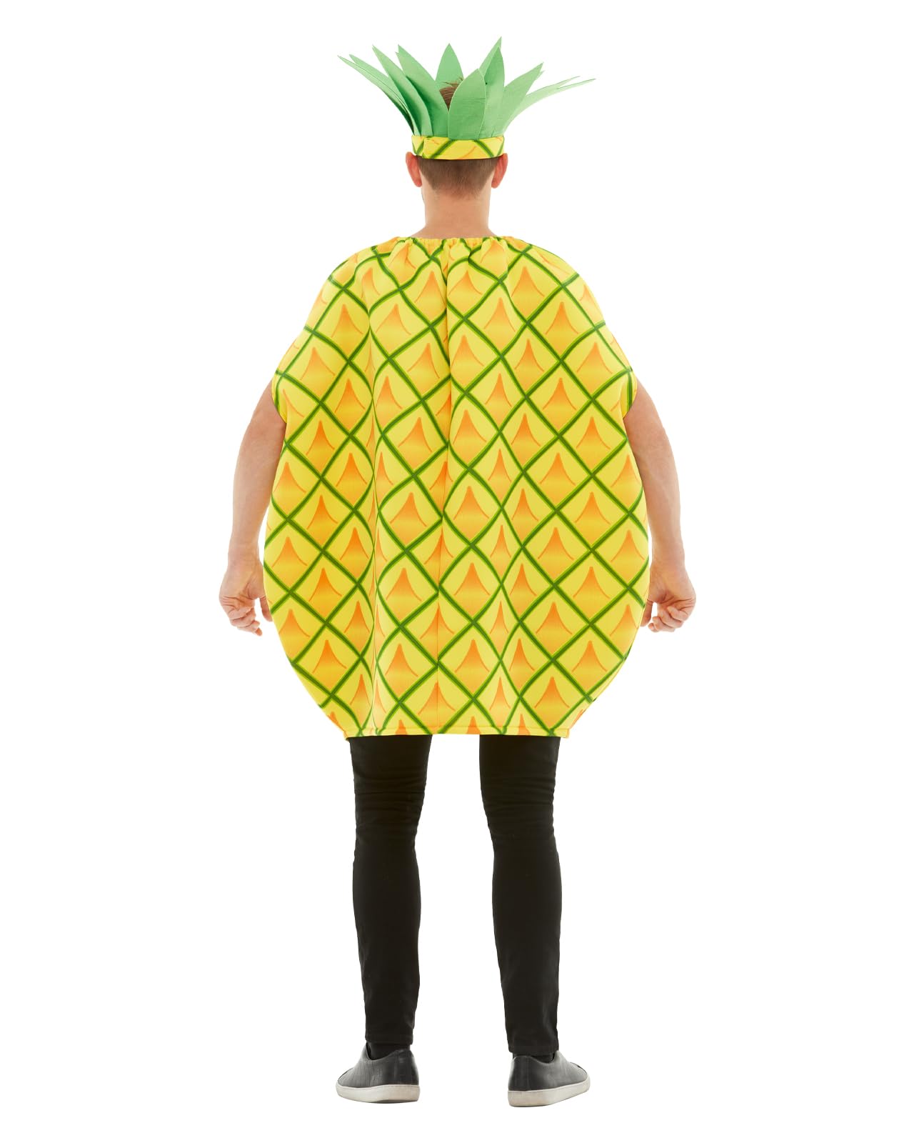 Funidelia | Déguisement ananas pour femme et homme taille Taille unique Fruit, Nourriture - Couleur: Jaune, accessoire pour déguisement - Déguisements amusants pour vos soirées.
