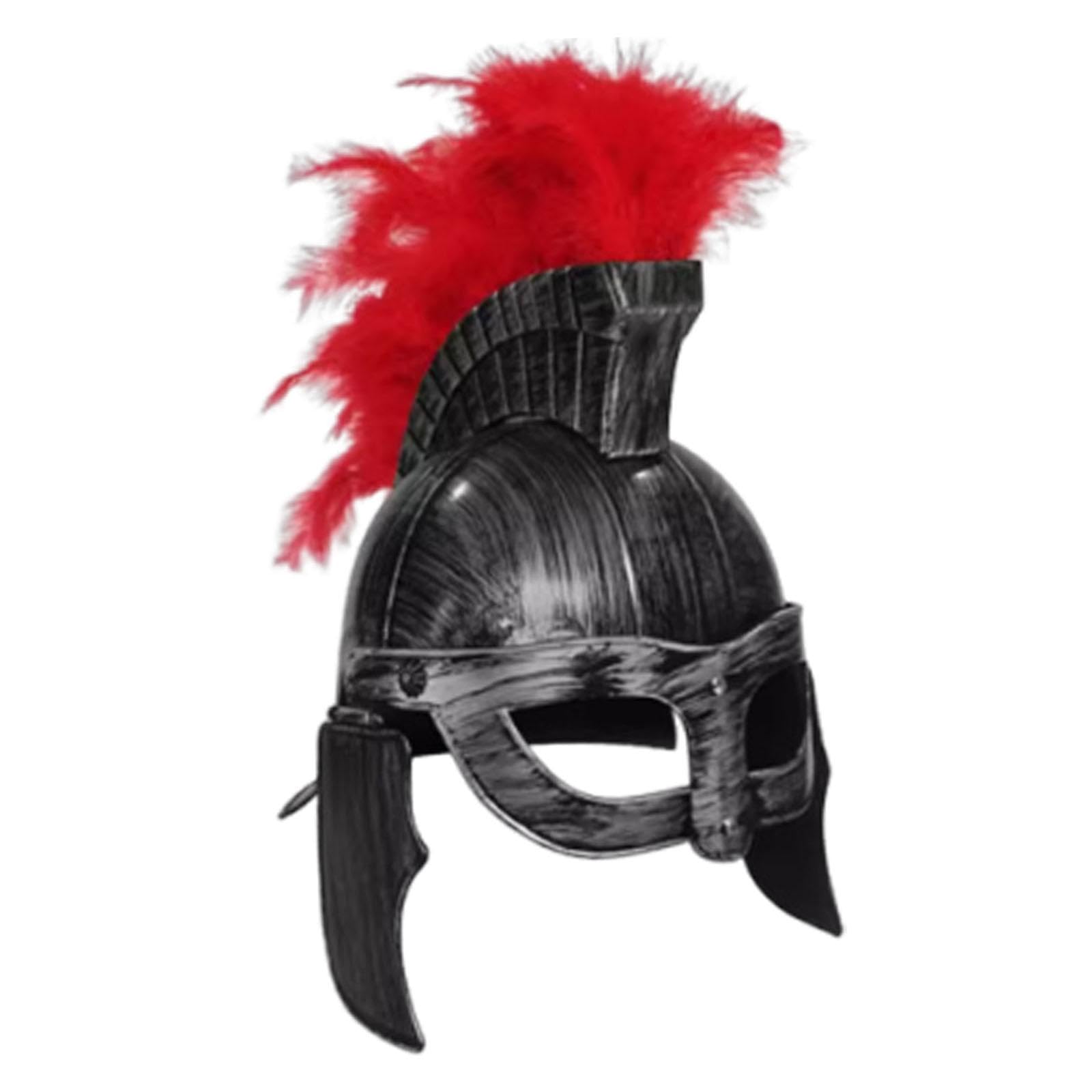 Cascos de Guerrero, Sombrero Medieval, Casco de Caballero, Casco de Caballero Romano para Juegos, Style C