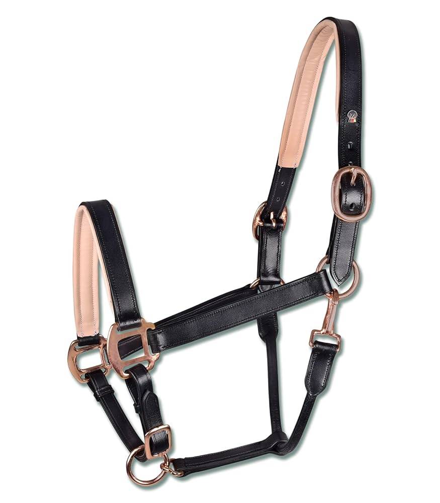 Amazon.com: Waldhausen X-Line Rosé Leather Halter, Horse (WB