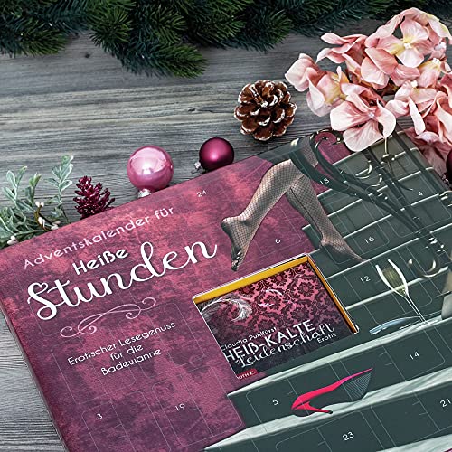 ROTH Heiße Stunden - Erotik Adventskalender gefüllt mit Bade-Produkten und Roman, Badeartikel-Kalender für die Vorweihnachtszeit – Bild 7