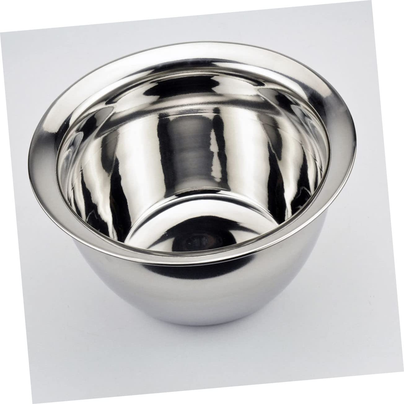 Happyyami Rührschüssel aus Edelstahl, Multifunktional, 1 Stück, Silber