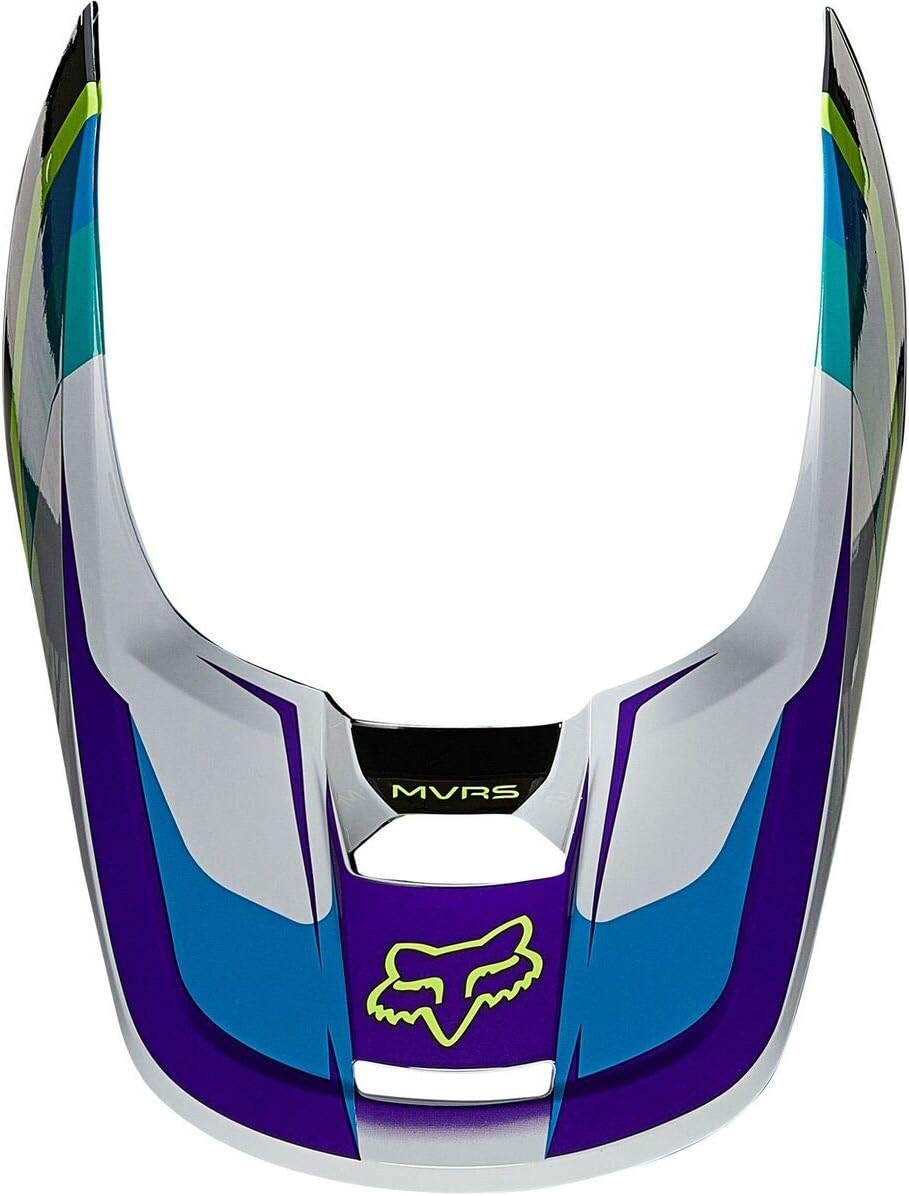 Fox Racing Mens V1 Helmet Visor,Aqua - TRO,Large