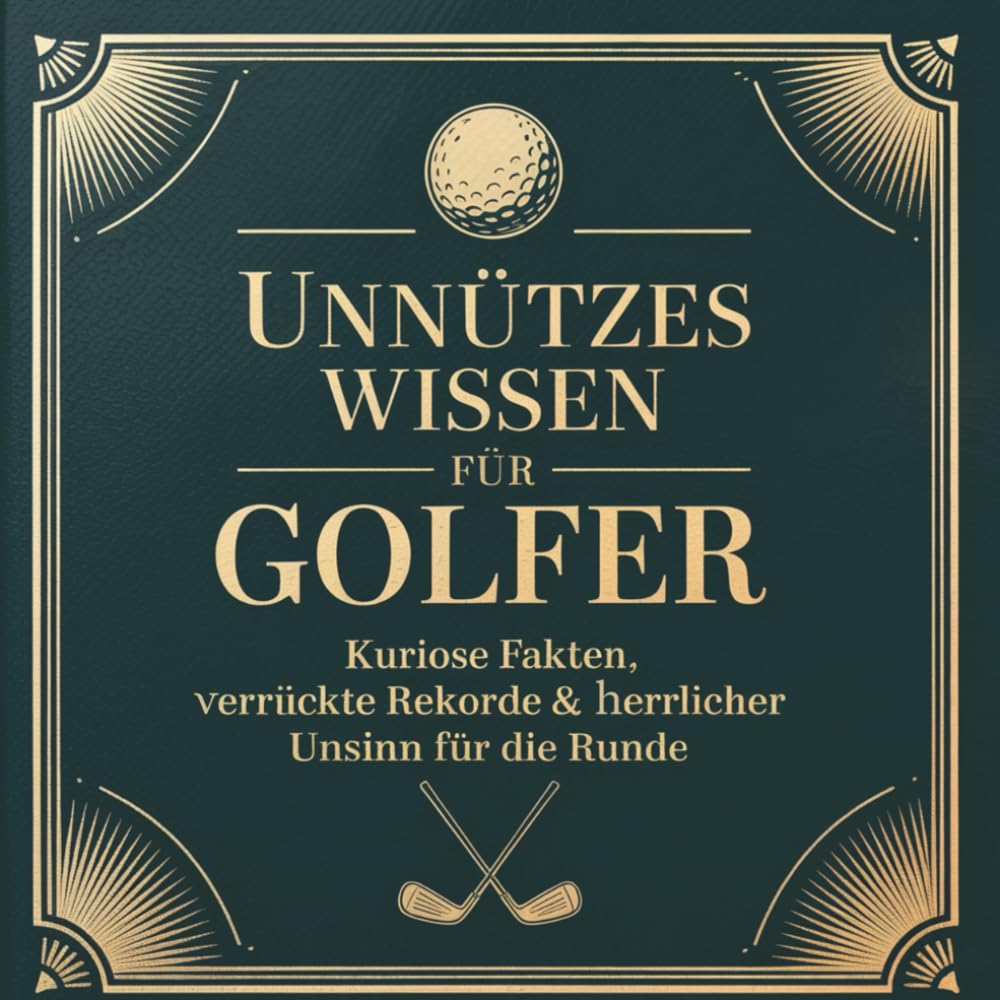 Unnützes Wissen für Golfer - Kuriose Fakten, verrückte Rekorde & herrlicher Unsinn für die Runde: Das perfekte Geschenk für Golferinnen und Golfer, Wichtelgeschenk für Kollegen, Väter etc.
