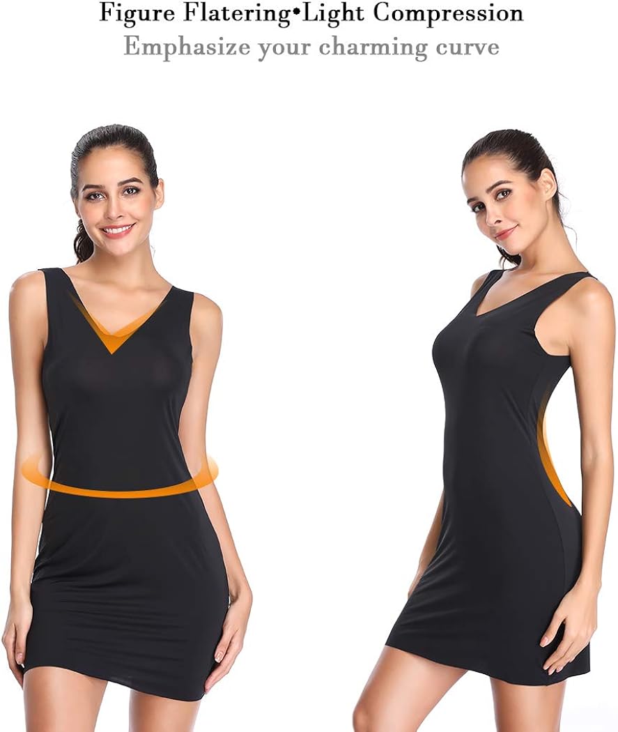 Joyshaper Full Slips for Women Under Dresses Seamless Body Shaper Slip Tummy Control Shapewear Slip at  Women’s Clothing store