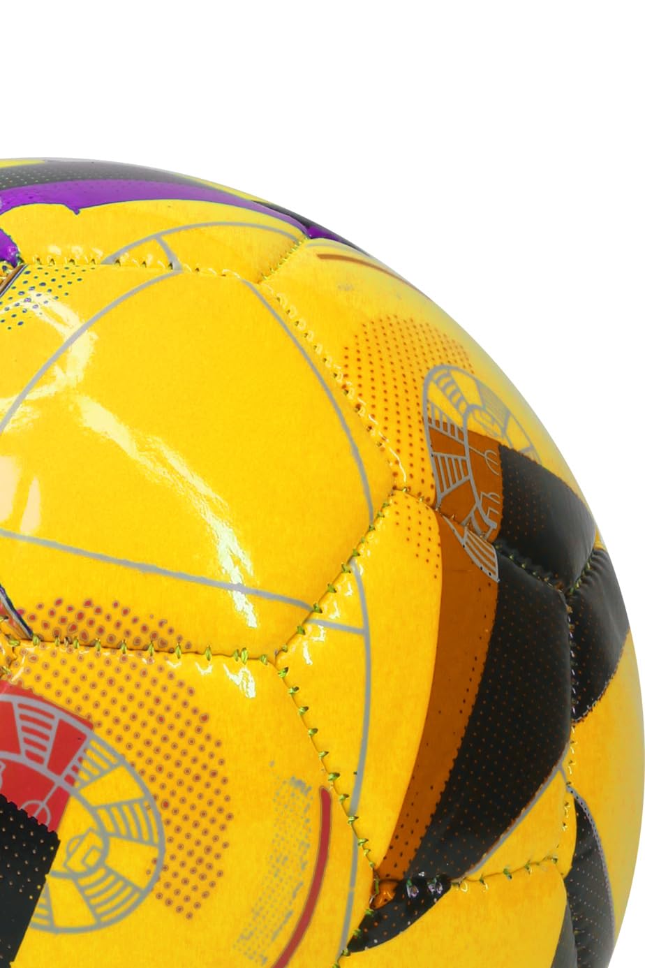 Hentbol Topu Renkli Euro Parlak Katmanlı Çocuk Mini Futbol Topu No:1 İç Mekan Minik Top F88