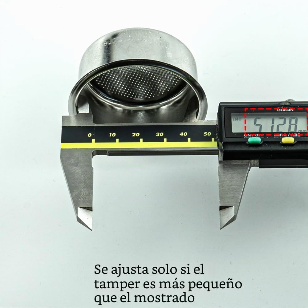 HUGH, by IMS - Cesta de filtro de precisión de 51 mm, serie competición, cesta de filtro de café de acero inoxidable, 14-18 gramos compatible con Leverpresso (H26 (18 gramos)