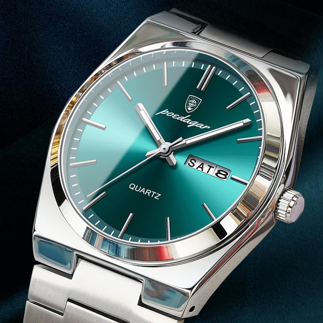 Relógio masculino original relógio de quartzo impermeável de aço inoxidável relógio mão luminoso moda casual calendário (POEDAGAR-618) em promoção! Veja a oferta e mais achadinhos de Relógios de pulso 2 Hoje é o melhor dia para comprar Relógio masculino original relógio de quartzo impermeável de aço inoxidável relógio mão luminoso moda casual calendário (POEDAGAR-618) com aquele preço maroto! Promoção! Aproveite a oferta! 2